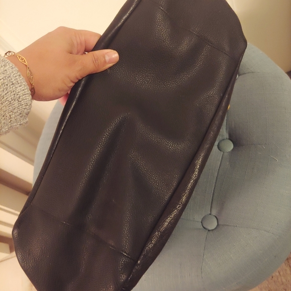 - Coach Pinnacle Black Leather Eva Shoulder Handbag - Picture 9 of 13